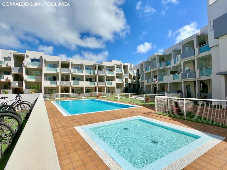 קורלחו La Cabanana - Apartment W Pool And High-Speed Wifi מראה חיצוני תמונה